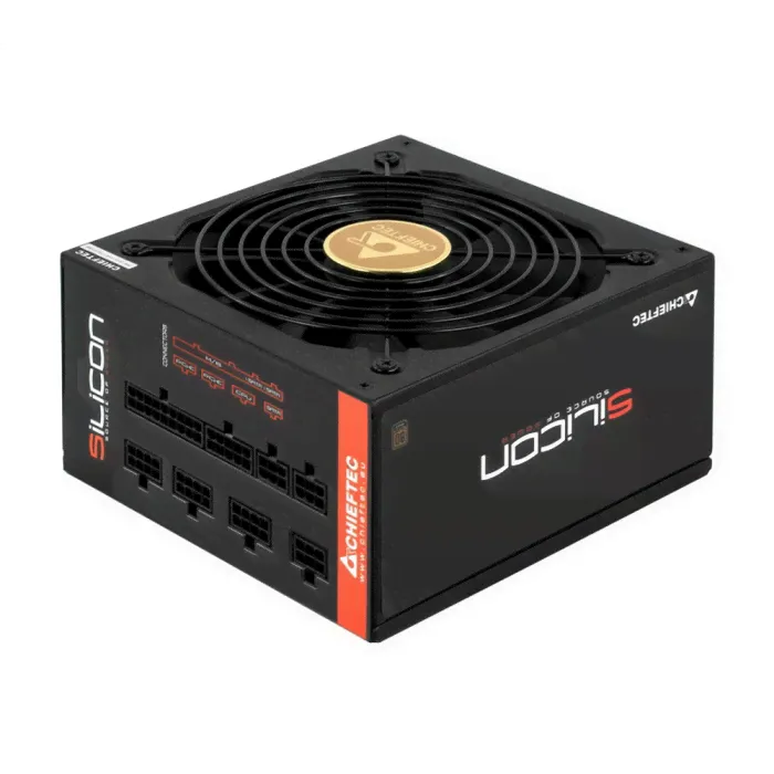 Блок питания 750 Вт Chieftec Silicon 750W (80+ Bronze, Модульный, Активный PFC) SLC-750C-0