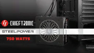 CHIEFTRONIC STEELPOWER 750 : 80 euros pour du 80 Plus Bronze modulaire