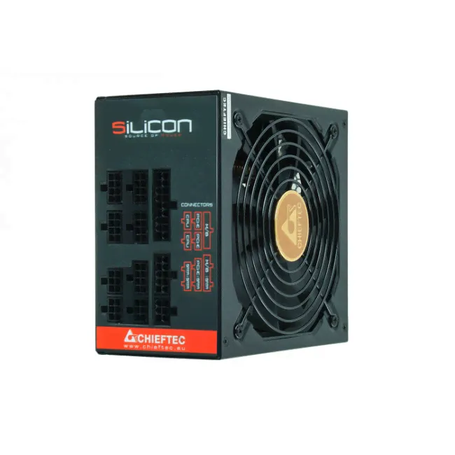Блок питания Chieftec 650W SILICON SLC-650C: надежная мощность для вашего компьютера-0