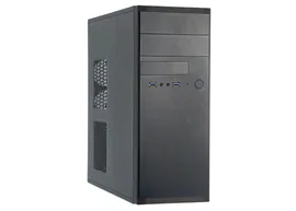 Корпус CHIEFTEC ELOX HQ-01B-OP без БП, черный, ATX