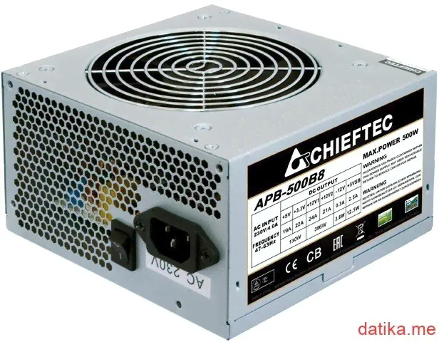 Chieftec Value series APB-500B8 500W в Черногории