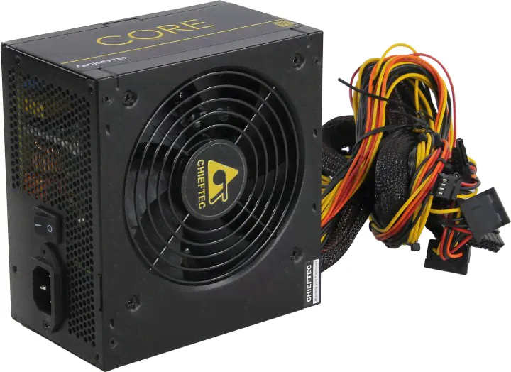 Блок питания Chieftec Core <BBS-600S RTL> 600W ATX (24+2x4+2x6/8пин)