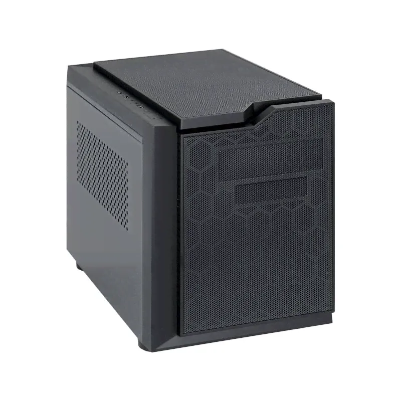 Chieftec Корпус CHIEFTEC CUBE CI-01B-OP, mATX, без БП, черный корпуса-0