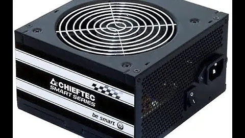 Розпакування блока живлення Chieftec GPS-500A8 500W з Rozetka