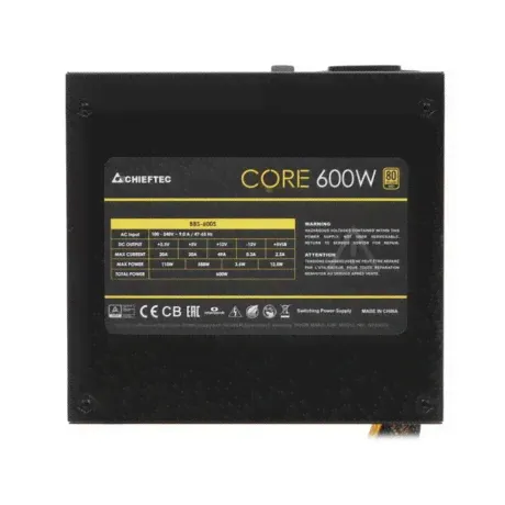 Блок питания Chieftec CORE 600W BBS-600S Bulk-0