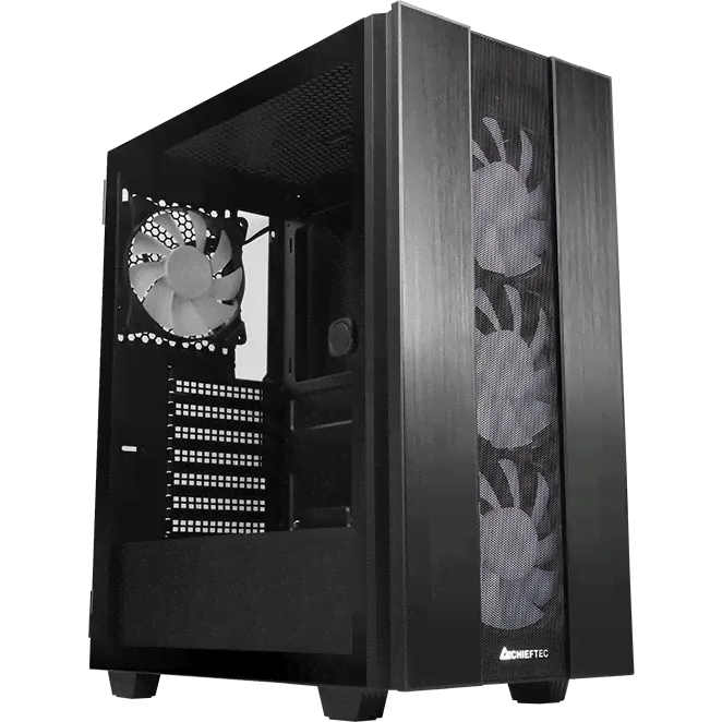 Корпус Chieftec GS-02B-OP Hunter 2-4