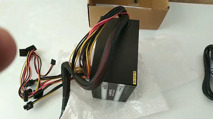 Розпакування Chieftec GPS-500A8 500W з Rozetka
