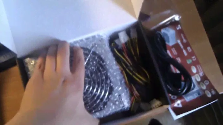 550W PSU Chieftec - APS 550S 80+ unboxing