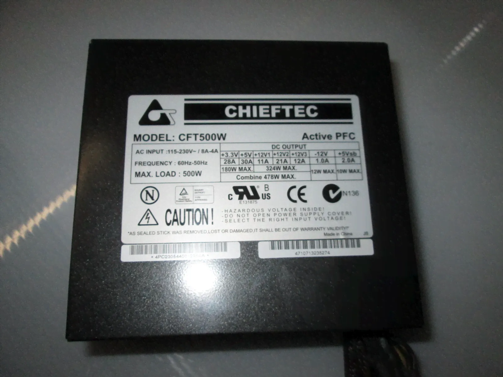 Блок питания Chieftec CFT500W-3