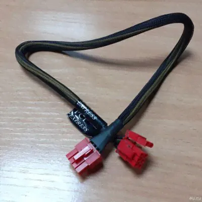 Для модульного блока питания кабель для видеокарты, 6+2, новый. 8pin. Для БП Thermaltake, Chieftec, OCZ и не только