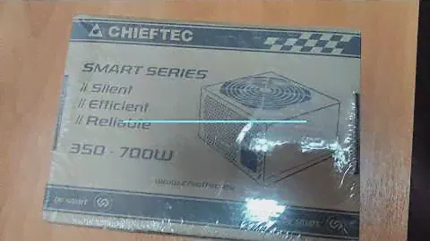 Розпакування Chieftec GPS-550A8 з Rozetka