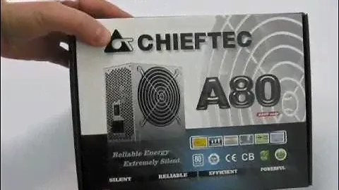 Блок питания CHIEFTEC CTG-600-80P 600 Вт | unboxing